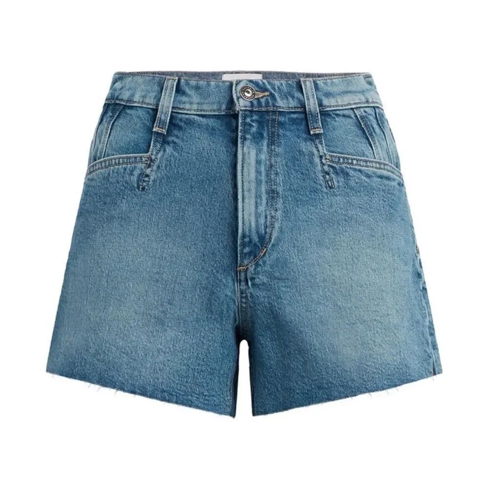 Favorite Daughter The Jordie Super High Waist Cutoff Denim $148